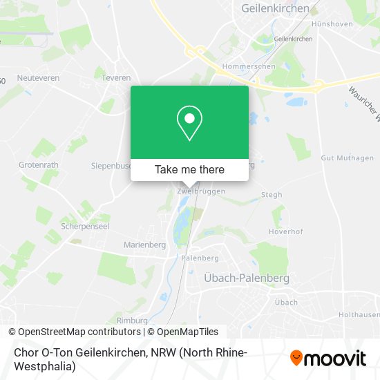 Chor O-Ton Geilenkirchen map