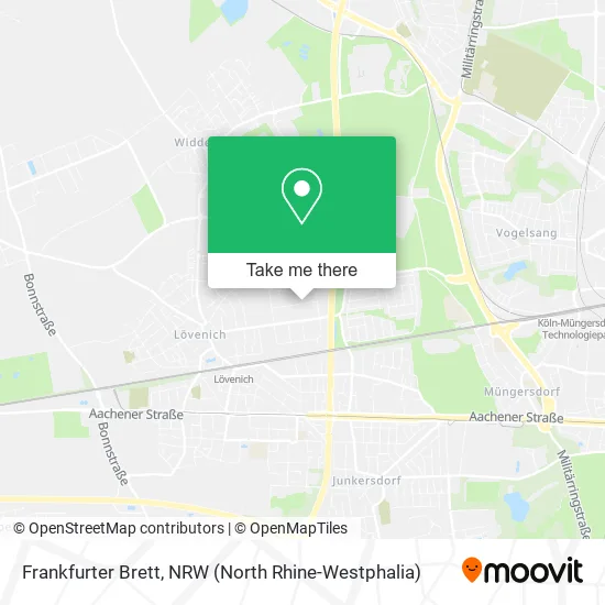 Карта Frankfurter Brett