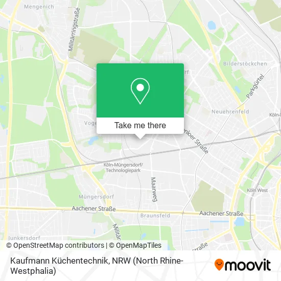 Kaufmann Küchentechnik map