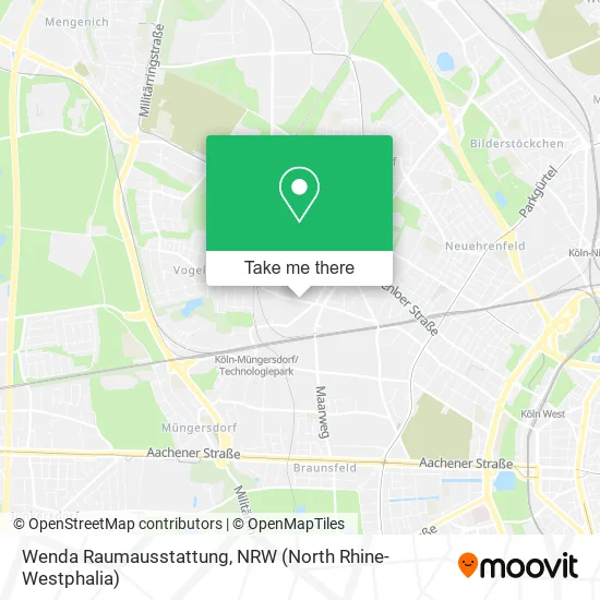 Карта Wenda Raumausstattung