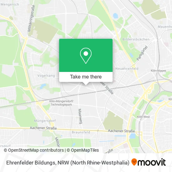 Карта Ehrenfelder Bildungs