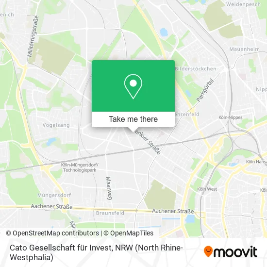 Карта Cato Gesellschaft für Invest