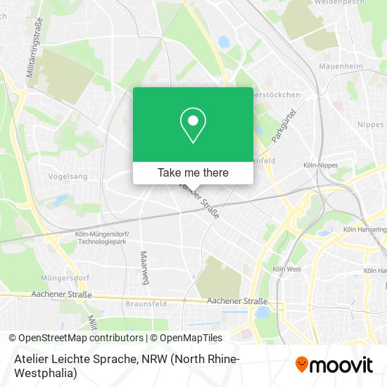 Atelier Leichte Sprache map