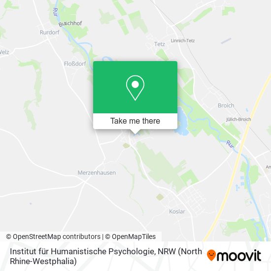 Institut für Humanistische Psychologie map