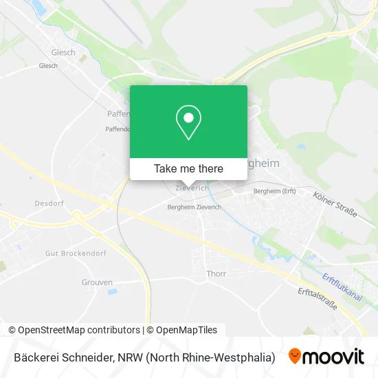Карта Bäckerei Schneider
