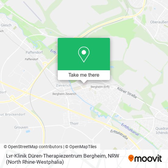 Lvr-Klinik Düren-Therapiezentrum Bergheim map