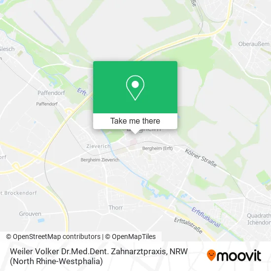Карта Weiler Volker Dr.Med.Dent. Zahnarztpraxis
