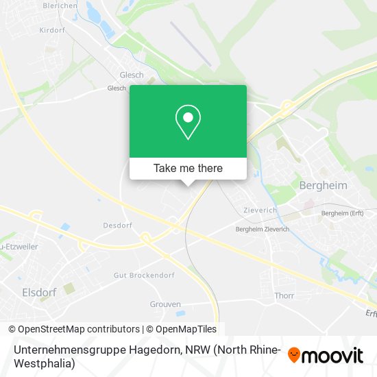 Unternehmensgruppe Hagedorn map