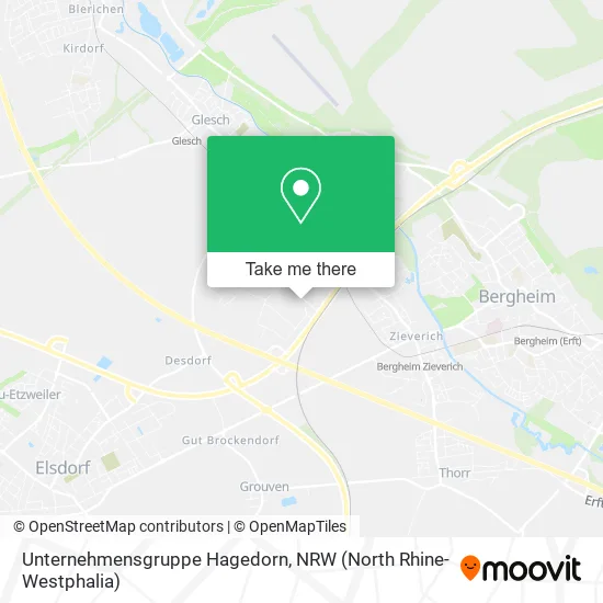 Карта Unternehmensgruppe Hagedorn