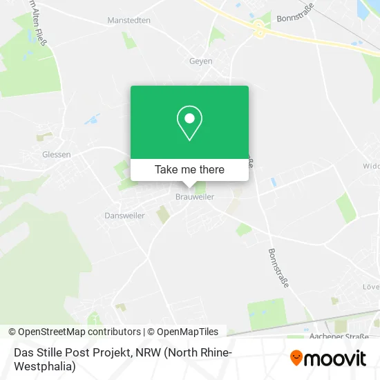 Карта Das Stille Post Projekt