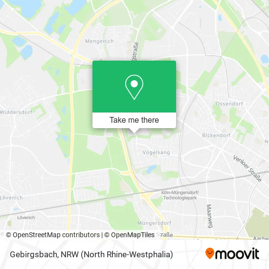 Карта Gebirgsbach