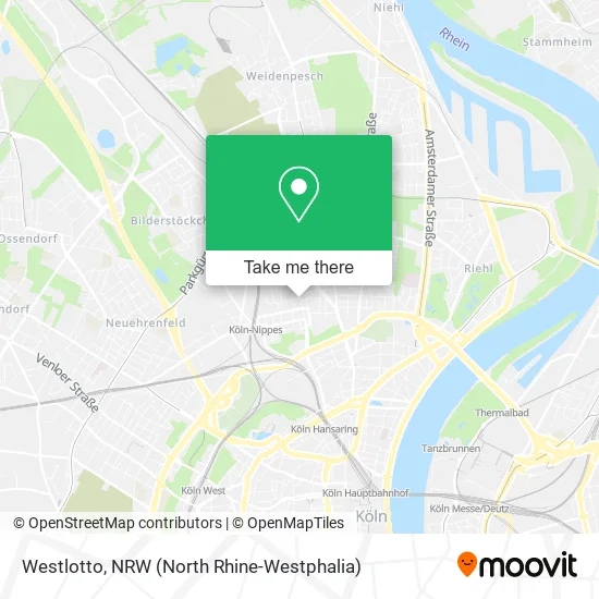 Карта Westlotto
