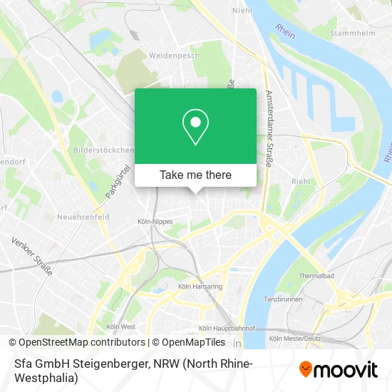 Карта Sfa GmbH Steigenberger