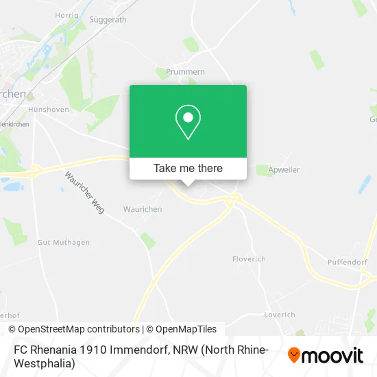 Карта FC Rhenania 1910 Immendorf