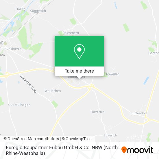 Euregio Baupartner Eubau GmbH & Co map