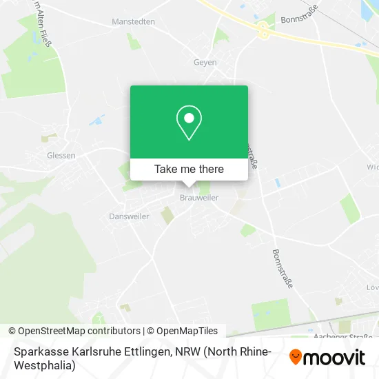Карта Sparkasse Karlsruhe Ettlingen