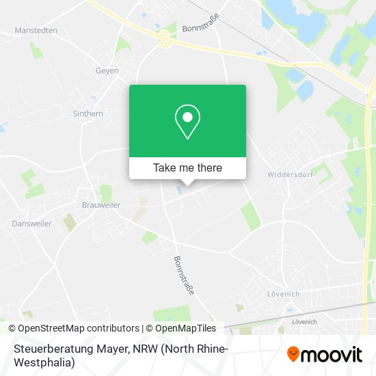 Steuerberatung Mayer map