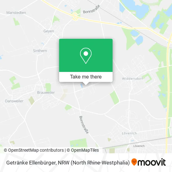 Карта Getränke Ellenbürger