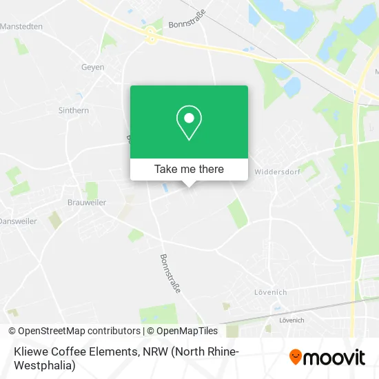 Карта Kliewe Coffee Elements