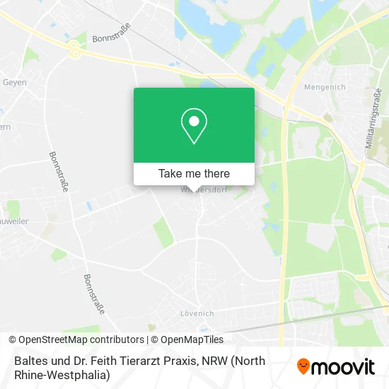 Карта Baltes und Dr. Feith Tierarzt Praxis