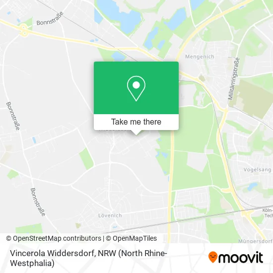 Карта Vincerola Widdersdorf