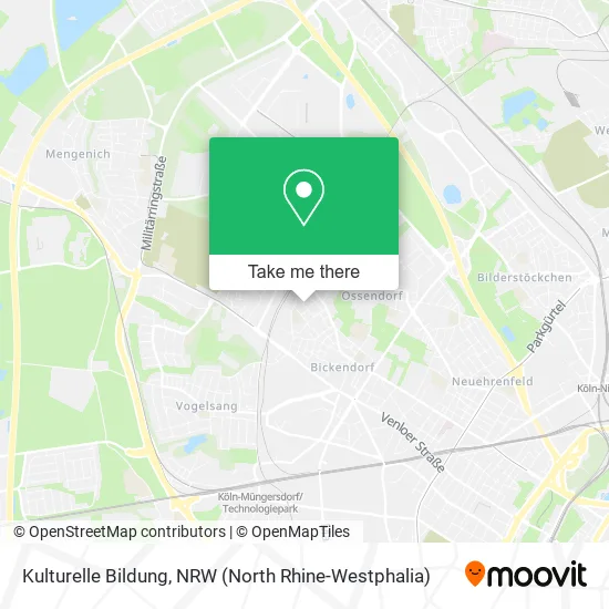 Kulturelle Bildung map