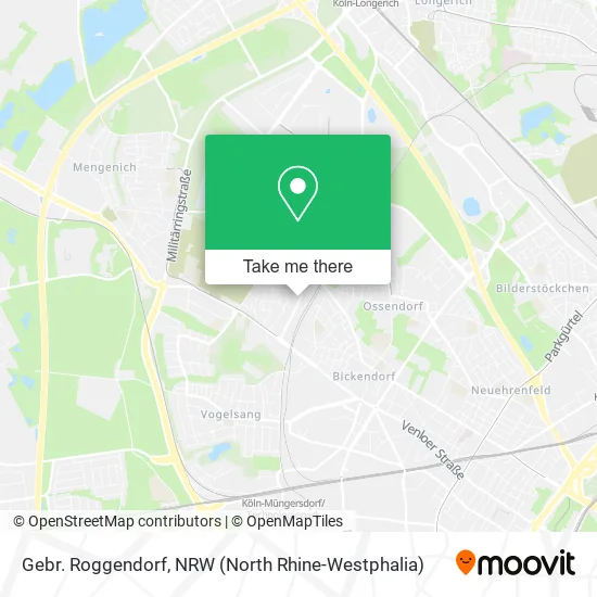 Карта Gebr. Roggendorf