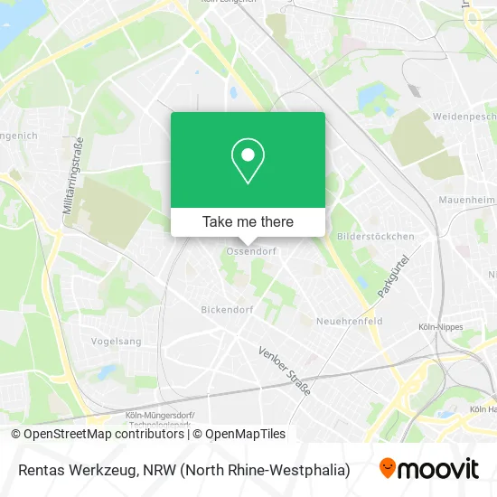 Карта Rentas Werkzeug