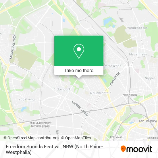 Карта Freedom Sounds Festival