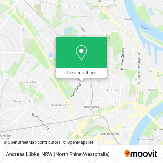 Карта Andreas Lübke