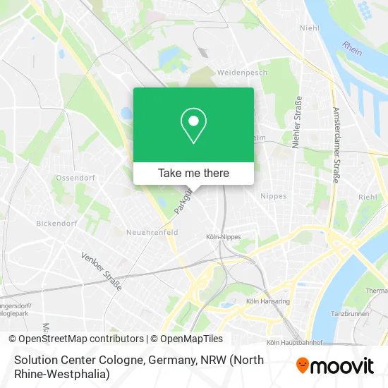 Карта Solution Center Cologne, Germany