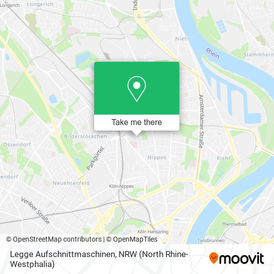 Legge Aufschnittmaschinen map