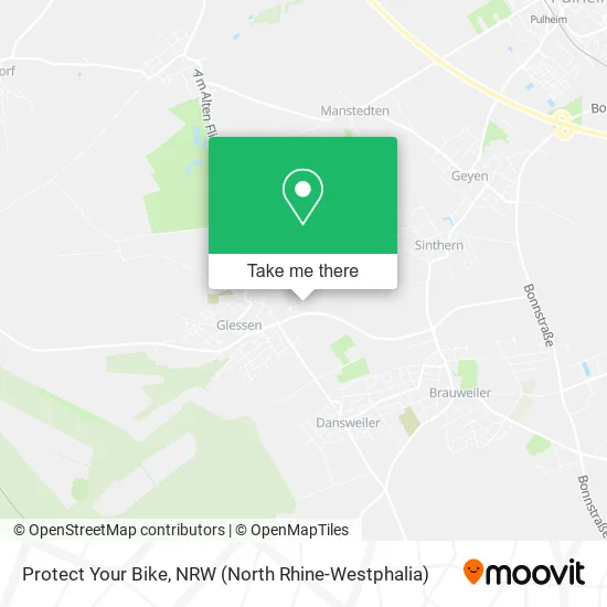 Protect Your Bike map