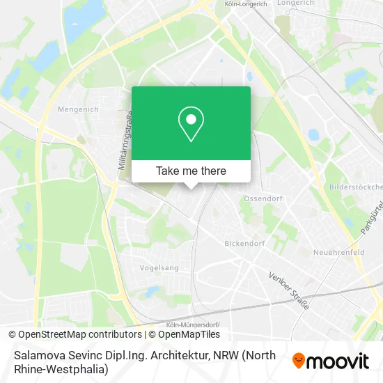 Карта Salamova Sevinc Dipl.Ing. Architektur