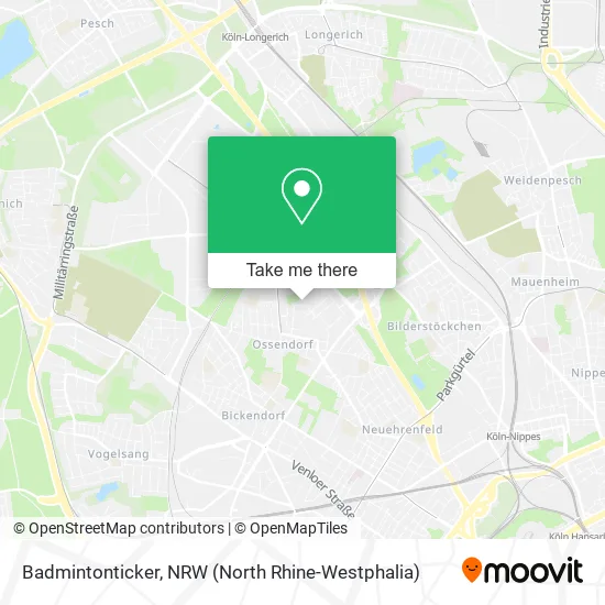 Карта Badmintonticker