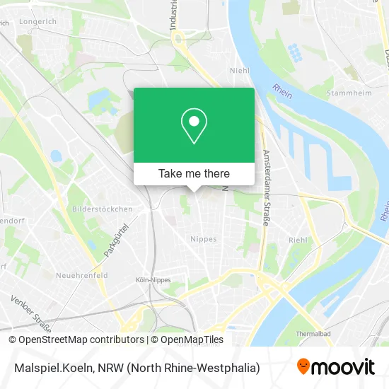 Карта Malspiel.Koeln