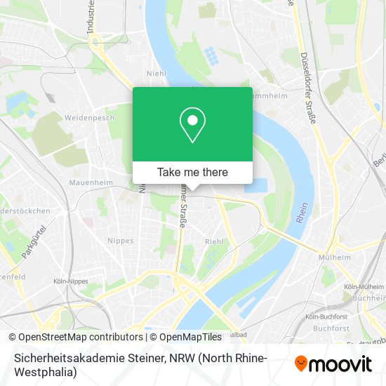 Sicherheitsakademie Steiner map