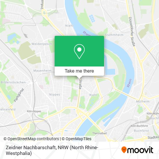 Карта Zeidner Nachbarschaft