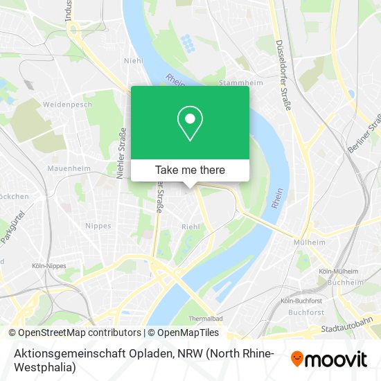 Aktionsgemeinschaft Opladen map