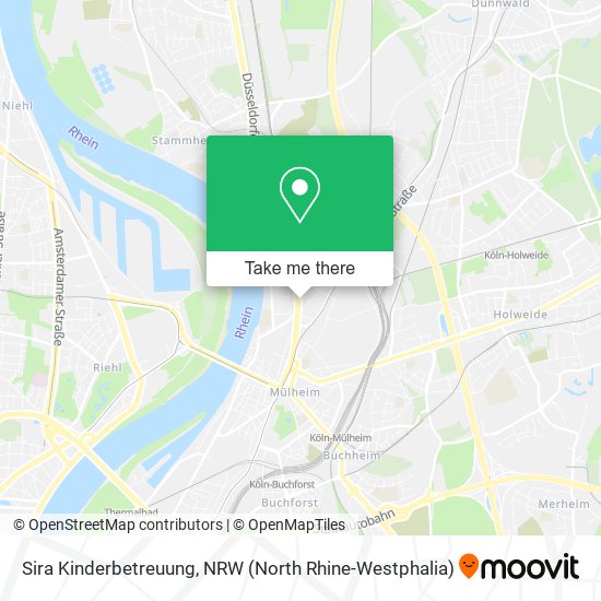 Sira Kinderbetreuung map