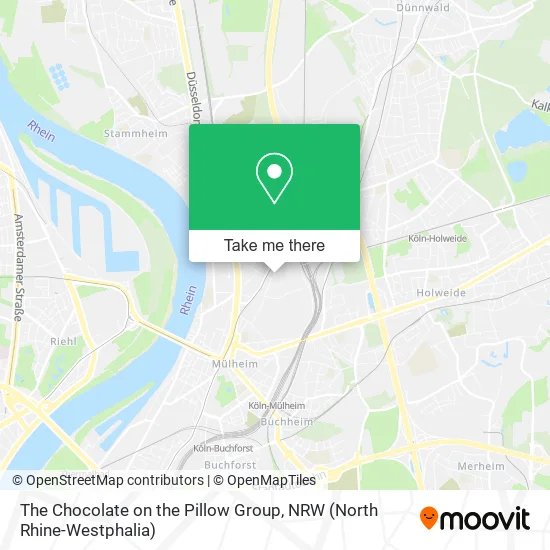 The Chocolate on the Pillow Group map