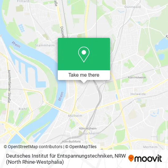 Карта Deutsches Institut für Entspannungstechniken