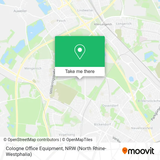 Карта Cologne Office Equipment