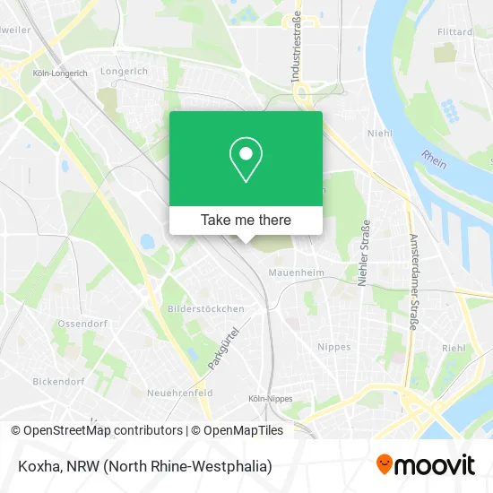 Карта Koxha
