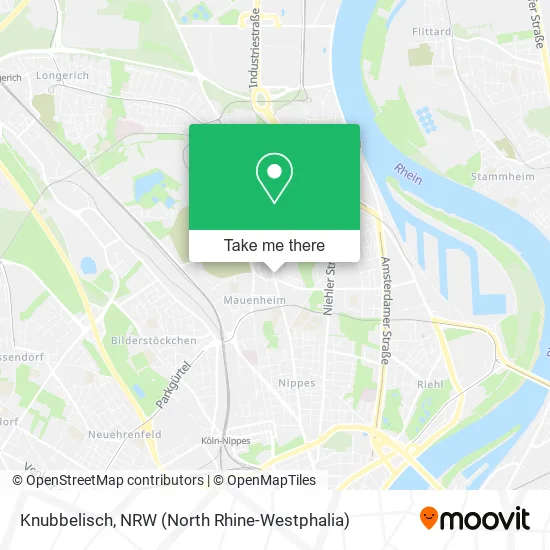 Карта Knubbelisch