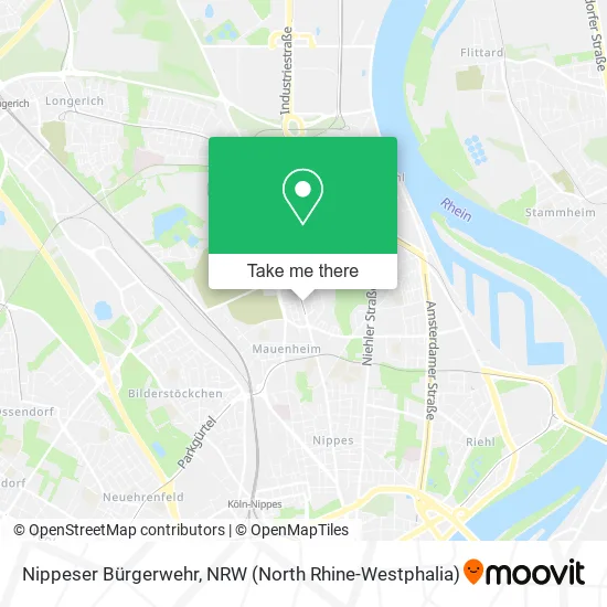 Карта Nippeser Bürgerwehr