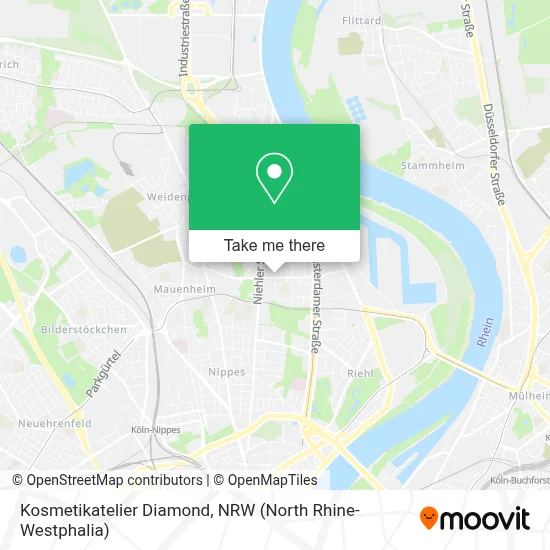 Kosmetikatelier Diamond map