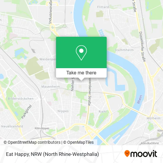 Карта Eat Happy