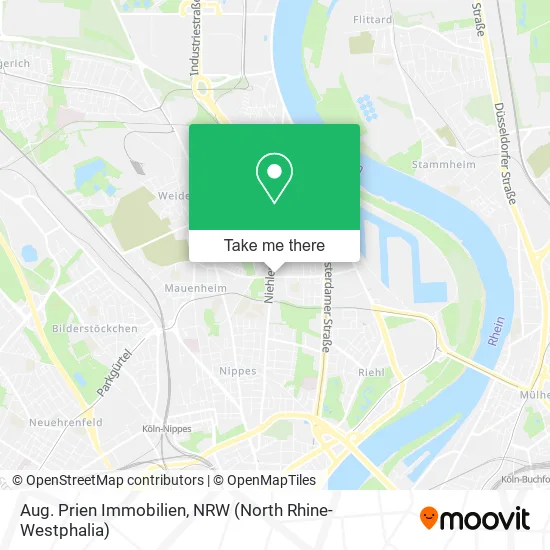 Карта Aug. Prien Immobilien