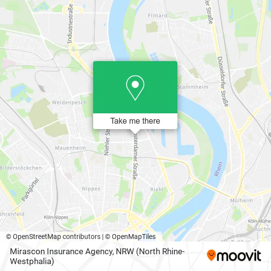 Карта Mirascon Insurance Agency